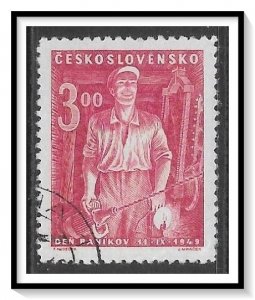 Czechoslovakia #395 Mining Industry Used