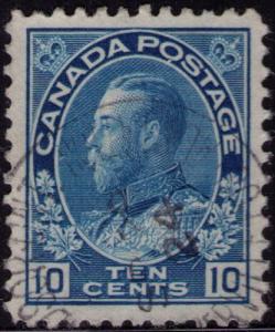 Canada # 117  Used VF CDS Wet  print   Cat $ 3