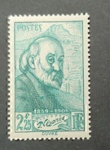 France 1939 Poul Cezanne (1v Cpt) V Fine MNH CV$10