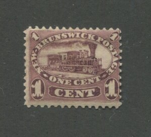 New Brunswick Postage Stamp #6 Mint Hinged OG