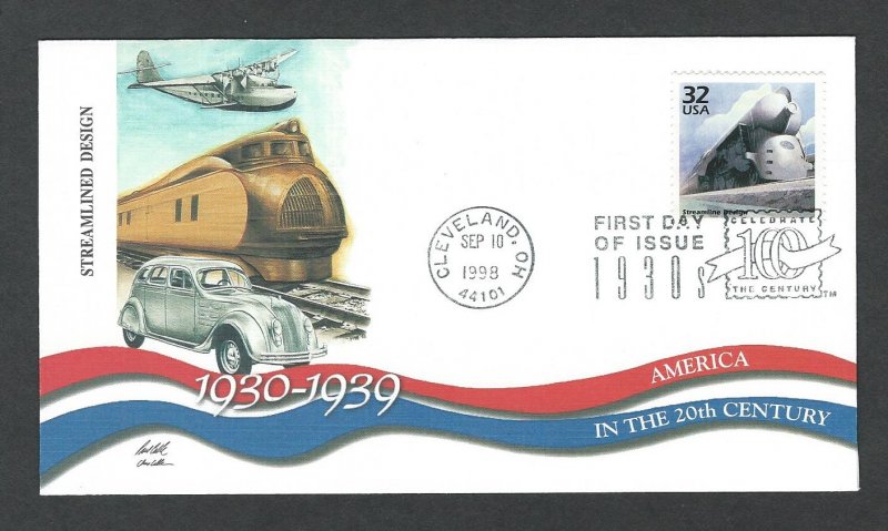 United States  Fleetwood  FDC sc 3185k