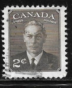 Canada 285: 2c George VI, used, F-VF