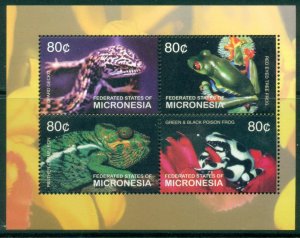Micronesia 2003 Flora and Fauna - Reptiles and Amphibians MS MUH