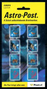 [98707] Austria Österreich 2005 Zodiacs Astro Folienblatt Sheet MNH