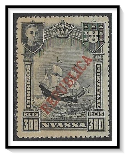 Nyassa #60 Flagship Overprinted NG