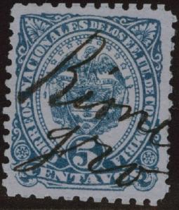 Colombia Scott 118 Used 1883