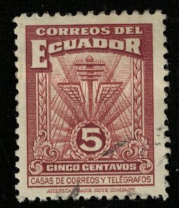 Telegrafos, Ecuador, 5c (RT-434)