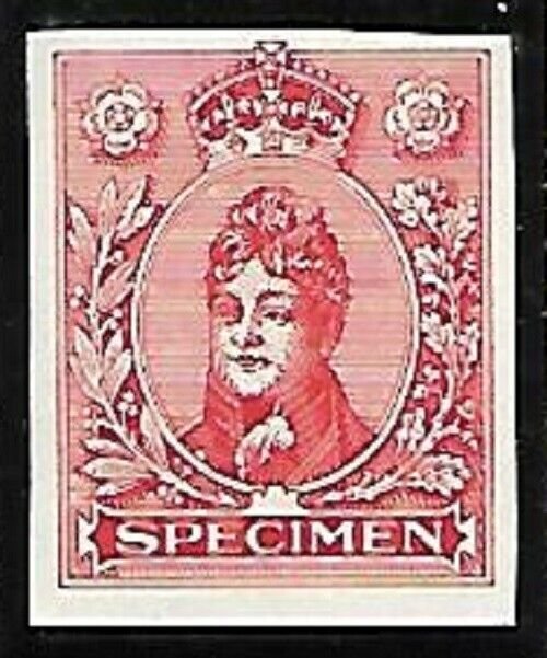 1901 Specimen 'Prince Regent' Essay on gummed paper