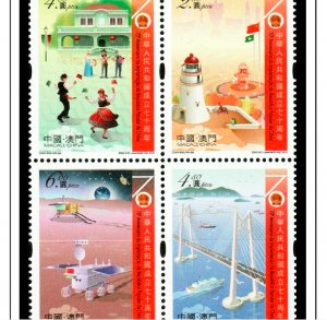 COLOR PRINTED MACAO 2011-2020 STAMP ALBUM  PAGES (122 illustrated pages)