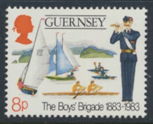 Guernsey  SG 268  SC# 255  Boys Brigade Mint Never Hinged see scan 