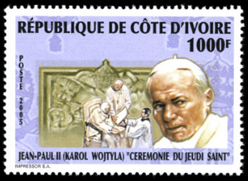Pope John Paul II - Imperf. - Series-