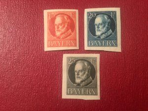 ICOLLECTZONE Bavaria 122-124 VF hinged