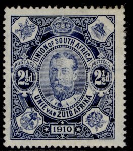 SOUTH AFRICA GV SG1, 2½d deep blue, M MINT.