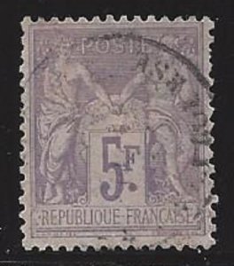 France 5Fr  SC# 96 Very Nice CV $70