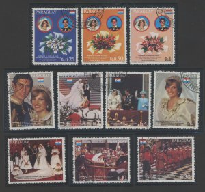 Paraguay #2022-2025 Used Single (Complete Set)