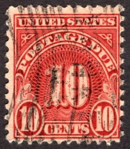 1931, US 10c, Postage Due, Used, Sc J84