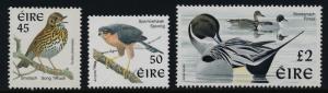 Ireland 1109-11 MNH Birds, Song Thrush, Sparrowhawk, Pintail