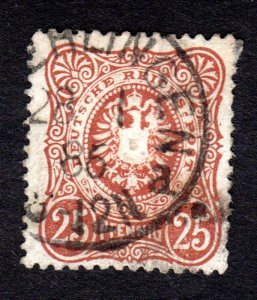 Germany  Scott # 33  used 2013 CV = $ 16.00   Lot 170501