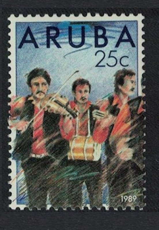 Aruba New Year Dande Musicians Violin Tambour 1989 MNH SG#71