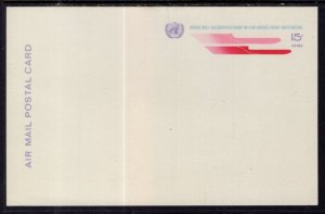 UN New York UXC9 Unused Postal Card