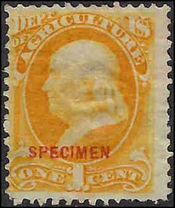 O1S Mint,HR... SCV $32.50... Specimen