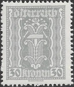 Austria Stamp Scott # 262 Mint NH, MNH. Free Shipping for All Additional Items.