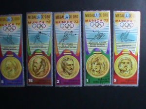 ​EQUATORIAL GUINEA STAMP:1972  SUMMER OLYMPIC GAMES MUNICH'72-CTO-STAMP VF