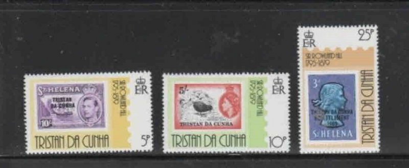 TRISTAN DA CUNHA #260-262 1979 SIR ROLAND HILL MINT VF NH O.G aa