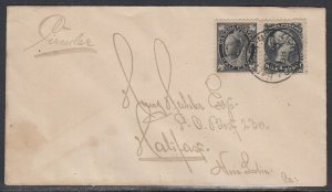 Canada - Dec 7, 1898 Halifax, NS Local Circular Rate Advertising Cover