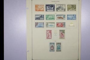 Barbados Small Remainder Collection on 6 Pages - E19