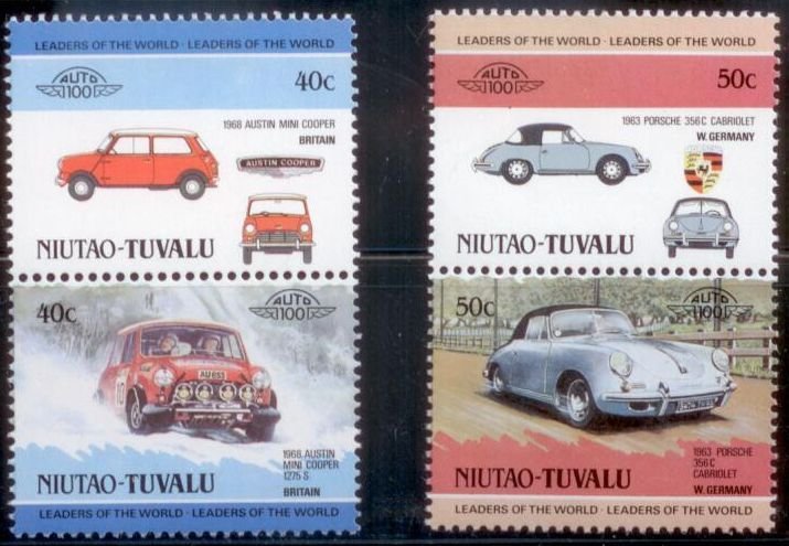 Tuvalu - Niutao 1984 SC# 5-7 MNH-OG E48