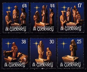 Guernsey 697-702 Christmas MNH VF