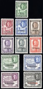 Somaliland Stamps # 116-26 MLH VF