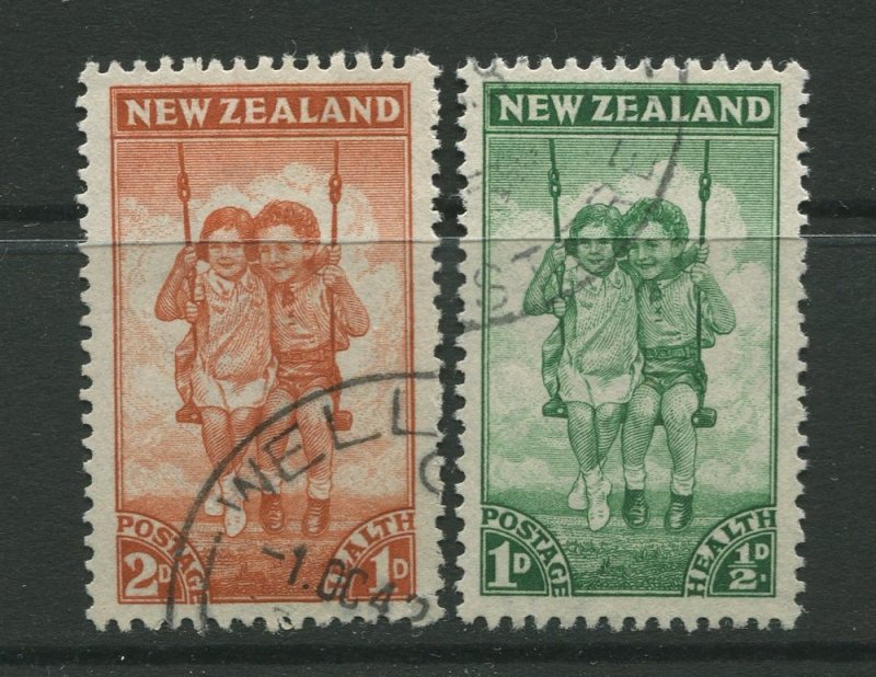 STAMP STATION PERTH New Zealand #B20-B21 Semi Postal Issue  FU 1942 CV$2.20