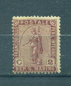 San Marino sc# 33 mh cat value $.75