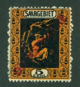 Saar 1922 #O2 MH SCV (2024) = $0.40