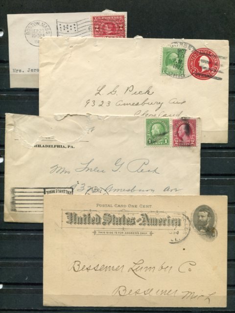 USA covers  and part covers   - Lakeshore Philatelics