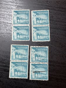 US SC # 1054a Used Pair