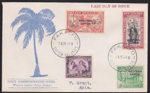 TOKELAU IS 1948 cover - last day of Samoa PO - used from FAKAOFO...........A7510