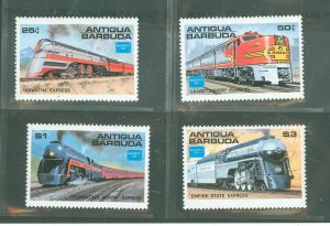 Antigua #934-937  Single (Complete Set) (Cat)