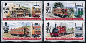 [61373] Isle Of Man 1995 Railway Train Elsenbahn Chemin De Fer  MNH