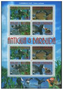 ANTIGUA BARBUDA SHEET MNH BIRDS