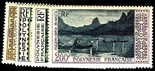 FRENCH POLYNESIA C24-27  Mint (ID # 40806)