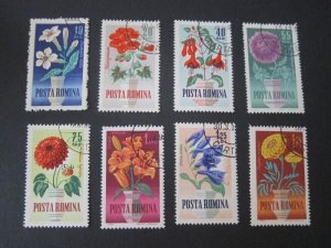 Romania 1964 Sc 1623-30 set FU