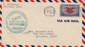 United States, Airmail, Event, Iowa