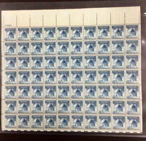 966   Palomar Mount Observatory  MNH 3 c  Sheet of 70  1948