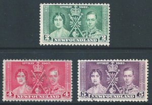 Newfoundland #230-2 Used 1937 Coronation Issue