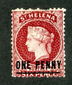 1871 St Helena Sc#12 MNG ( 1455 BCX2 )