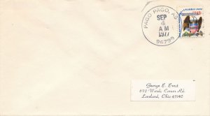 United States sc# 1596 - Cover Postmarked at Pago Pago AS American Samoa 9/4/77