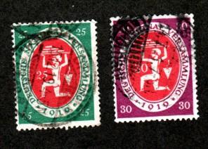 Germany # 107-108 Used!